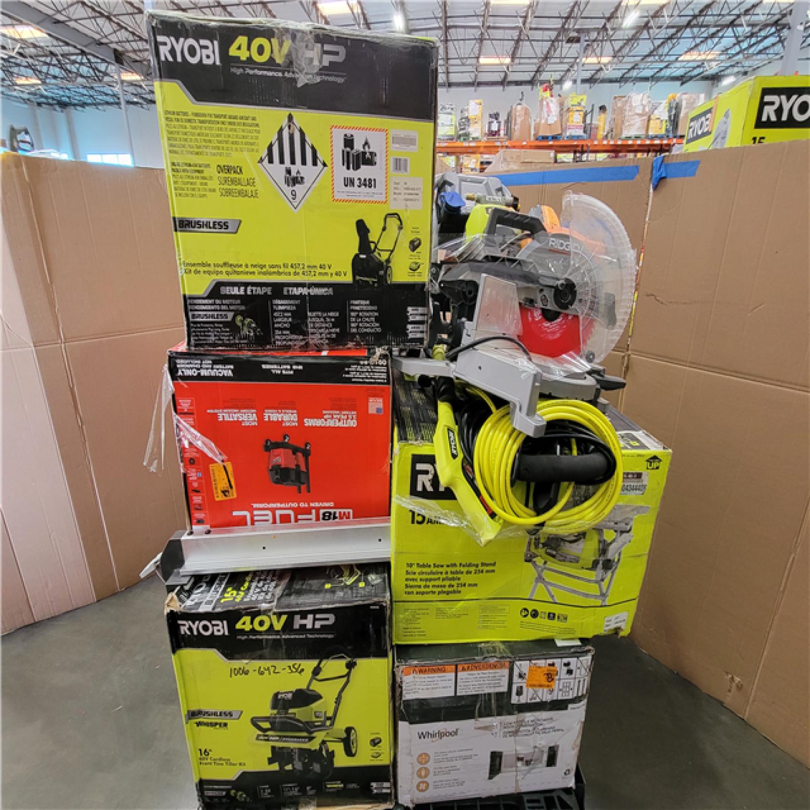 CALIFORNIA AS-IS TOOL PALLET