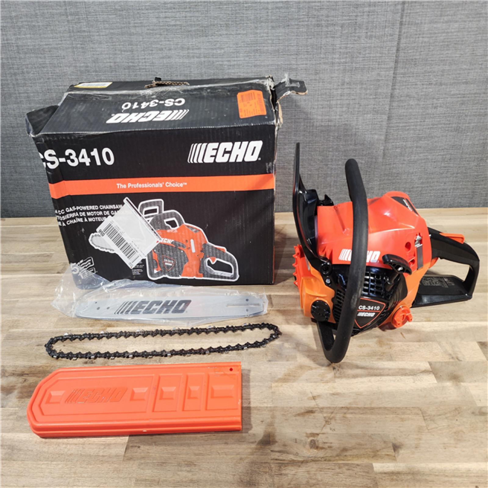 HOUSTON LOCATION - AS-IS ECHO 14 in. 34.4 Cc Gas 2-Stroke Rear Handle Chainsaw