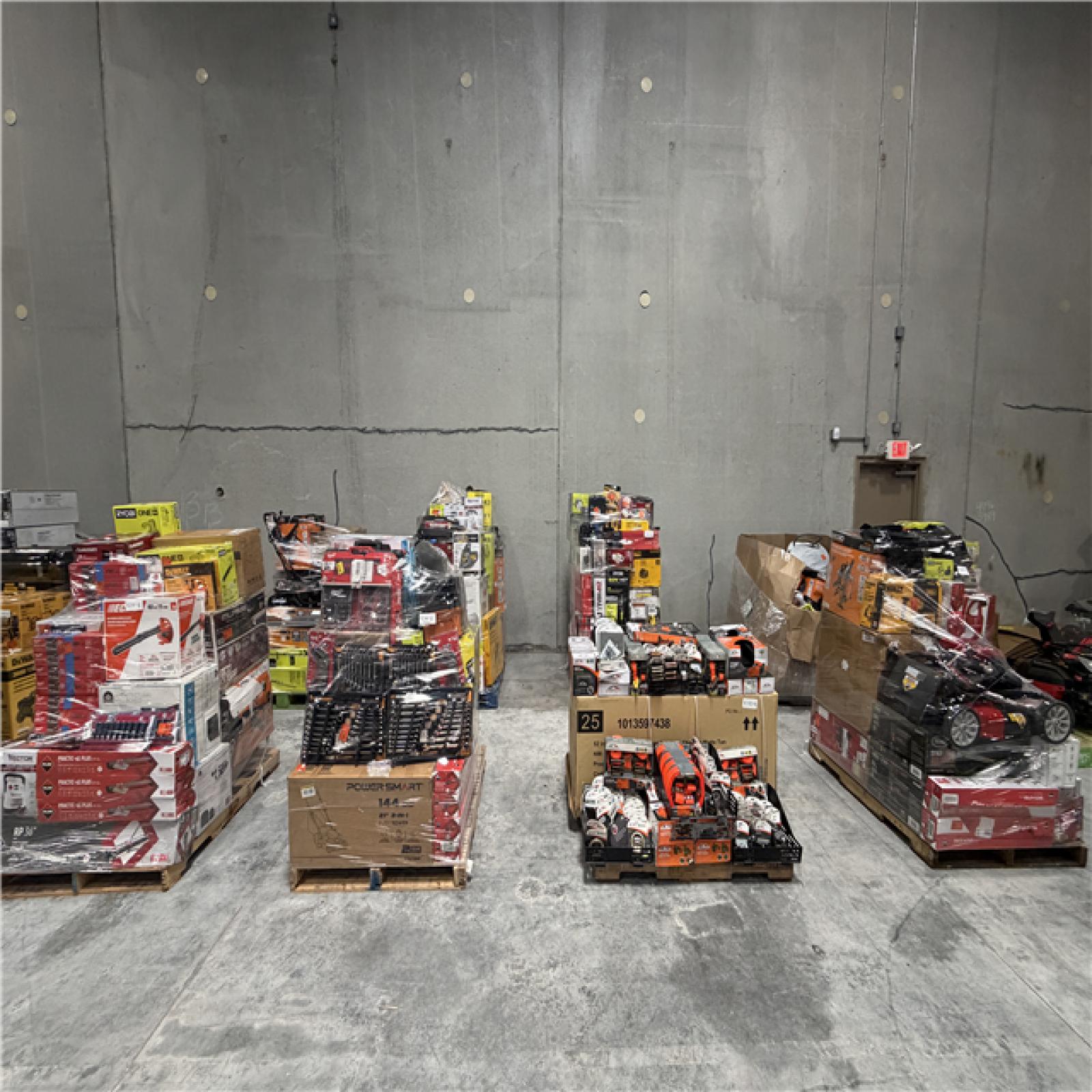Atlanta Location AS-IS Tools Partial Truckload (8 Pallets) 8340-B