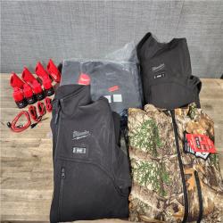 HOUSTON LOCATION - AS-IS MILWAUKEE 4 HEATED CLOTHING COMBO KIT