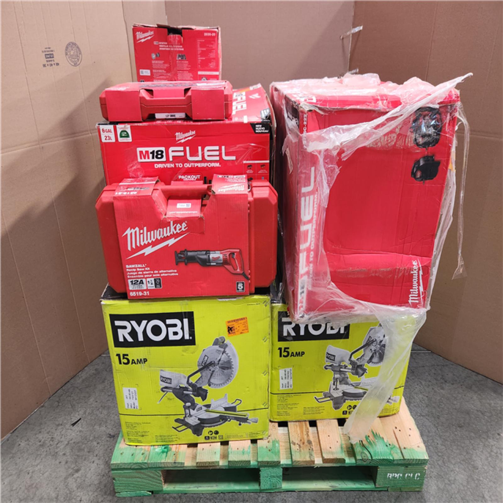 CALIFORNIA AS-IS TOOL PALLET