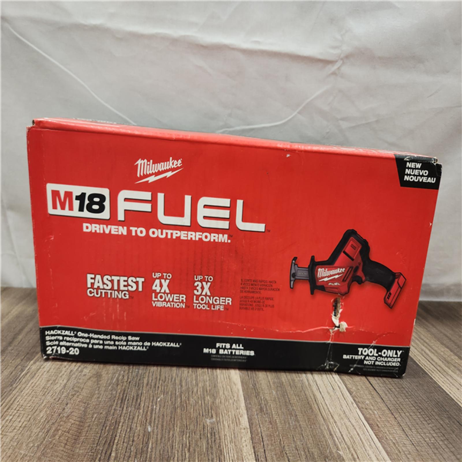 NEW- Milwaukee Hackzall Reciprocating Saw (Tool-Only)