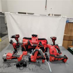 AS-IS- Milwaukee 18-Volt Lithium-Ion Cordless (9-Tool) Combo Kit