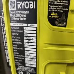 Phoenix NEW RYOBI 18V ONE+ 1800-Watt Portable Battery Inverter Power Station/8-Port Charger (Tool Only)