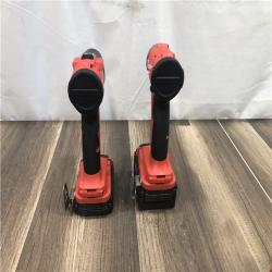 AS-IS Milwaukee 18-Volt Lithium-Ion Brushless Cordless Compact Hammer Drill/Impact Combo Kit