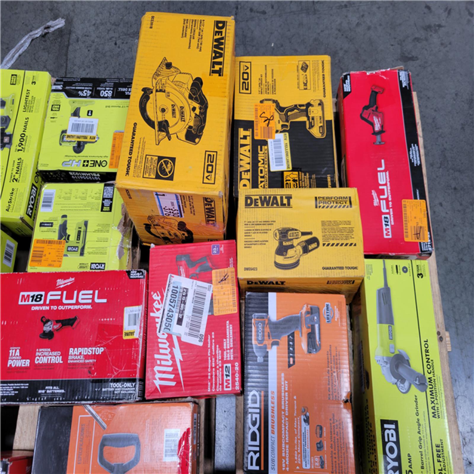 CALIFORNIA AS-IS TOOL PALLET