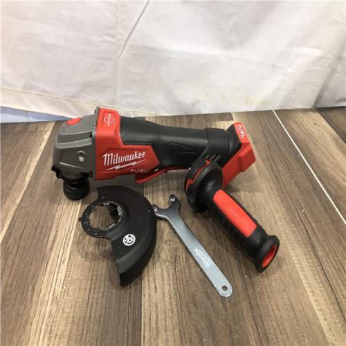 AS-IS Milwaukee FUEL 18V Lithium-Ion Brushless Cordless 4-1/2 in./5 in. Grinder w/Paddle Switch (Tool-Only)