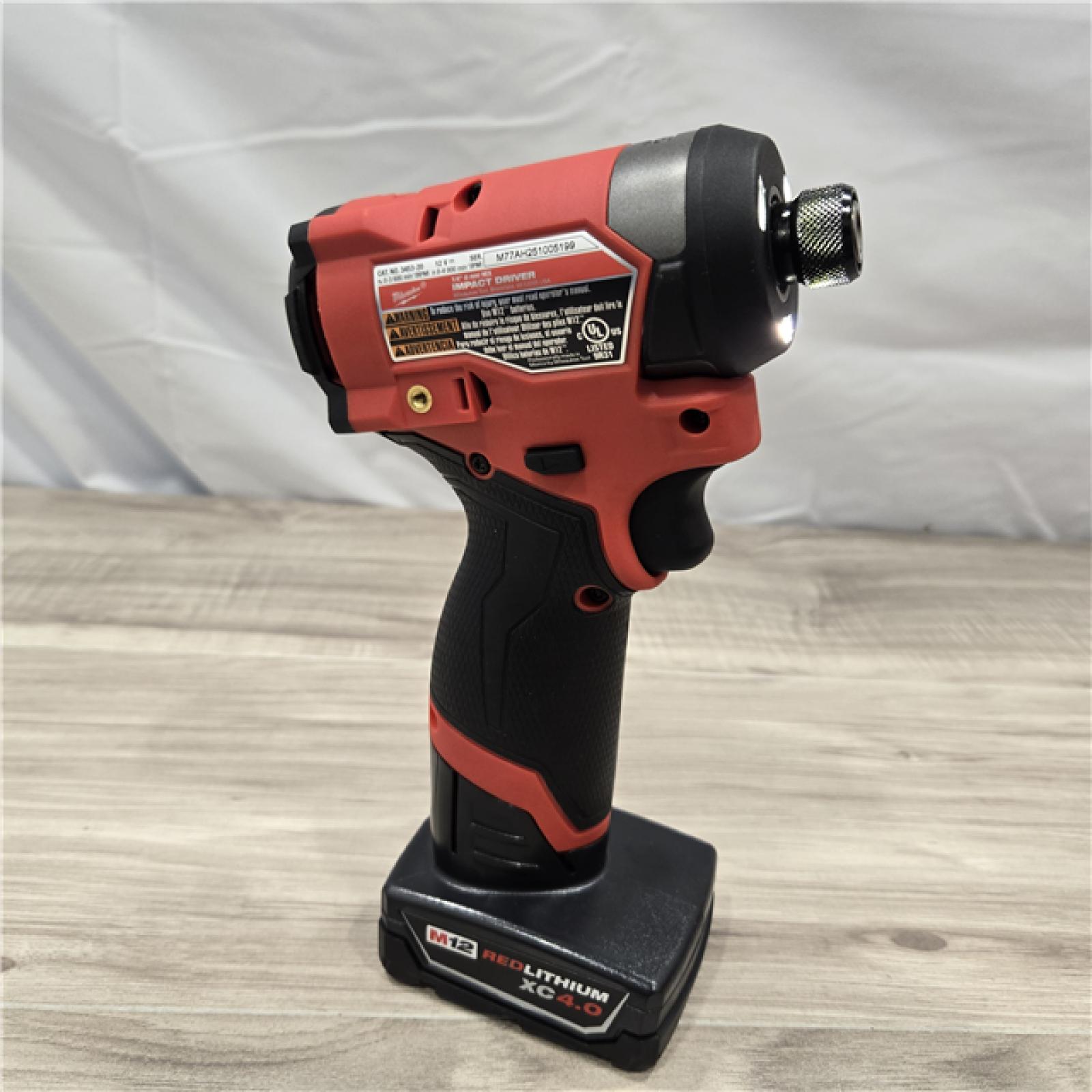 LIKE NEW! - Milwaukee 3497-22 12V Brushless Hammer Drill and Impact Driver Combo Kit