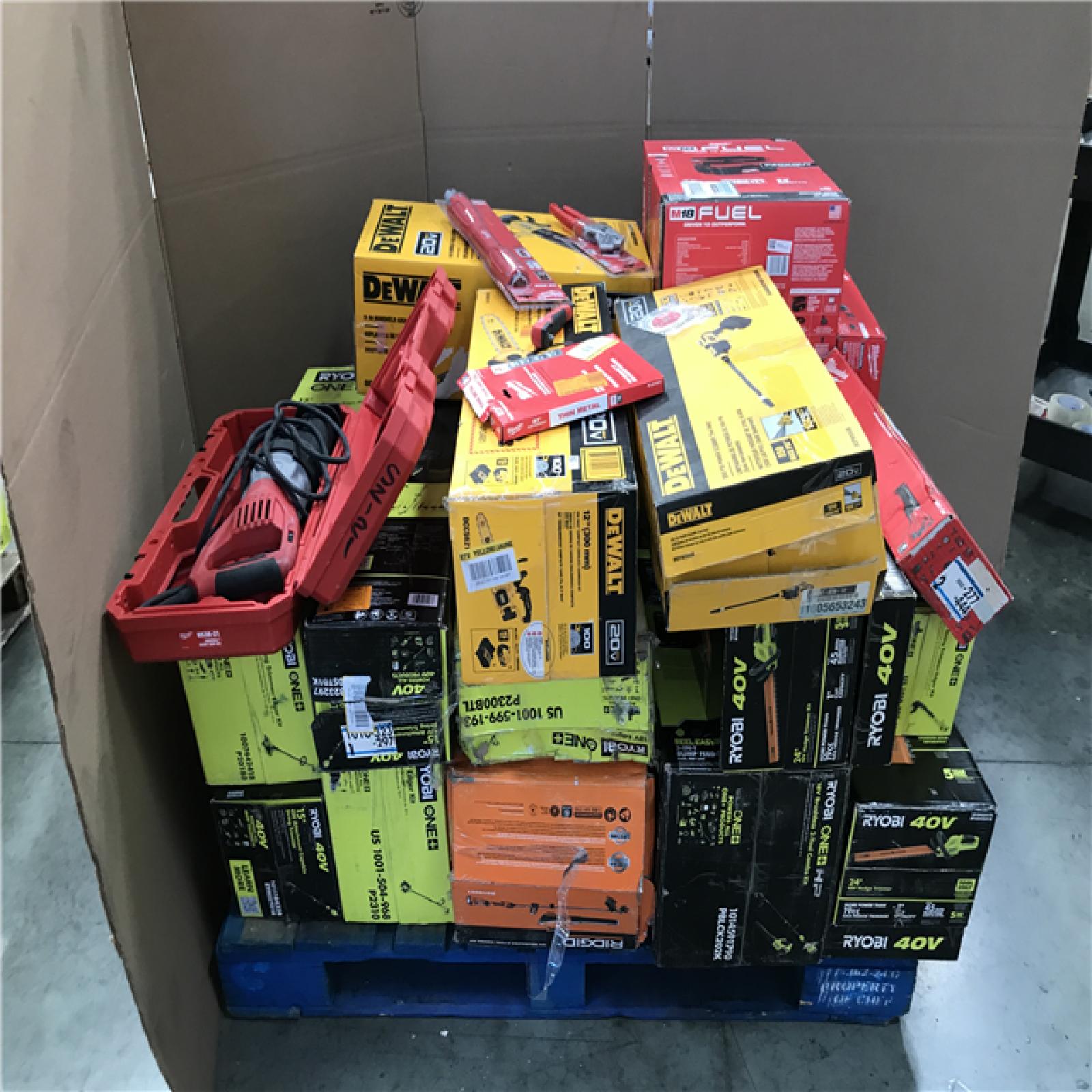 CALIFORNIA AS-IS TOOL PALLET