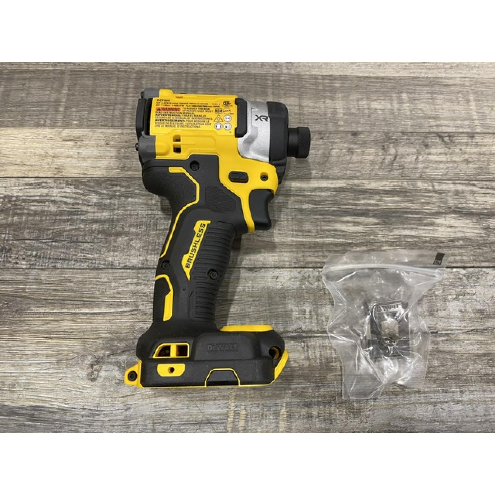 AS-IS DEWALT 20V MAX XR Cordless Impact Driver (Tool Only)