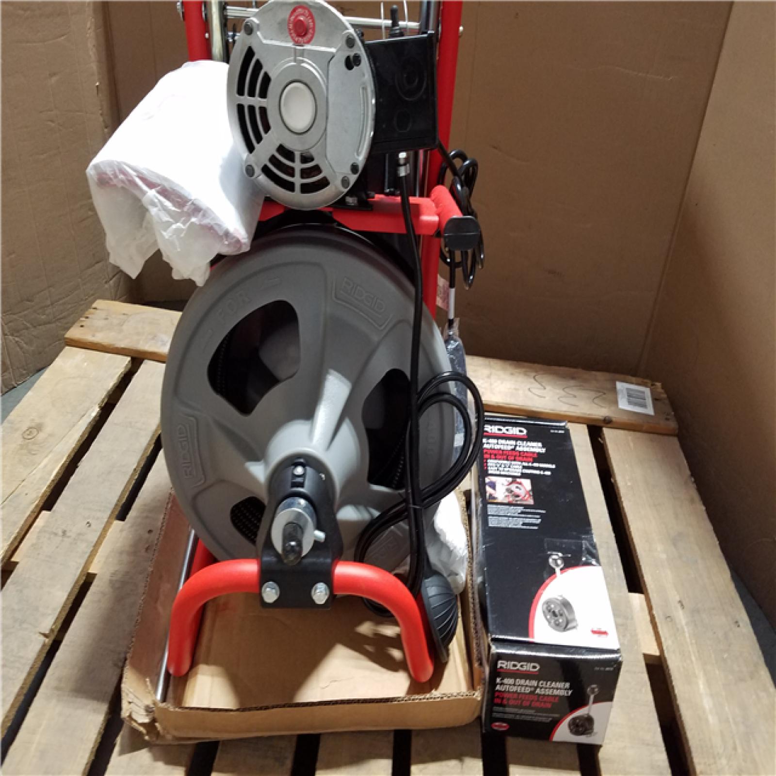 California NEW Ridgid Drain Cleaning Machine