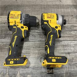 AS-IS DEWALT ATOMIC 20-Volt MAX Lithium-Ion Cordless Combo Kit
