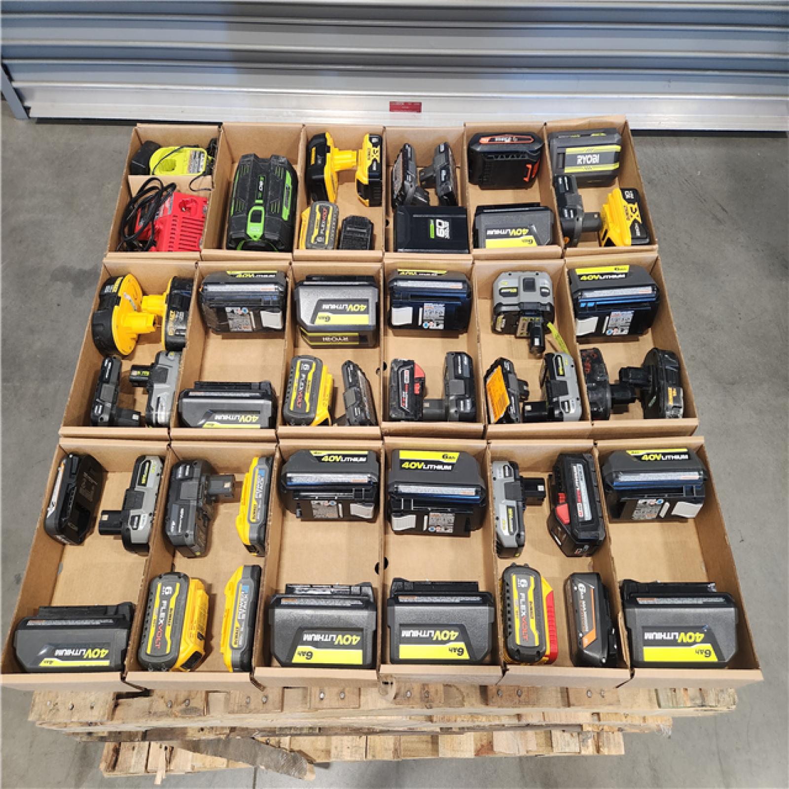 DALLAS LOCATION - AS-IS BATTERY PALLET