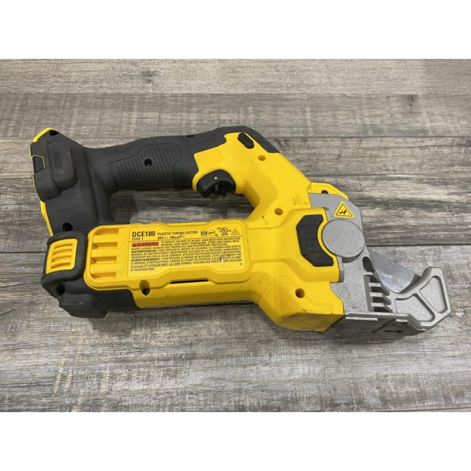 AS-IS DEWALT 20V MAX Cordless Plastic Tubing Cutter (Tool Only)