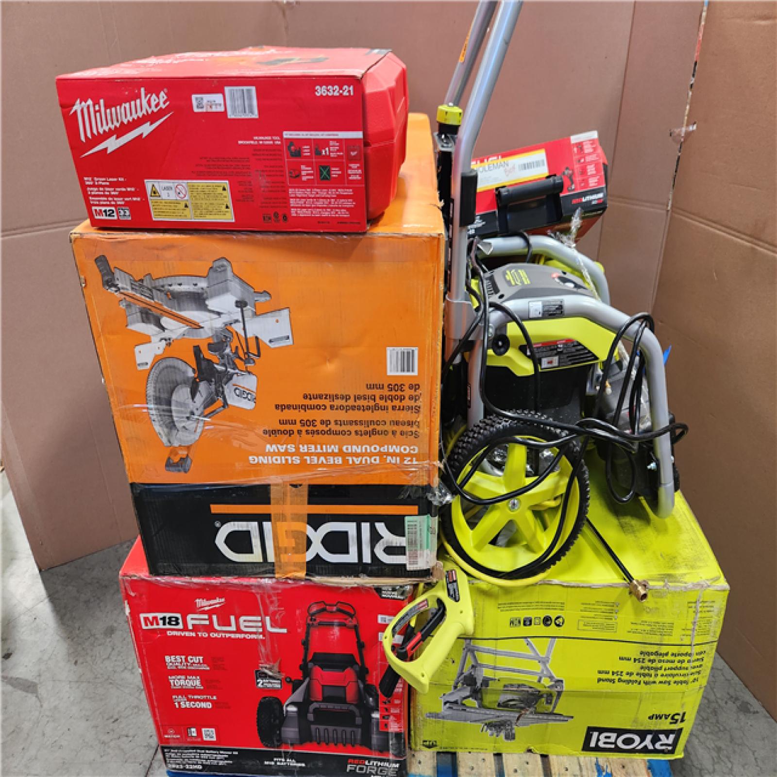 CALIFORNIA AS-IS TOOL PALLET
