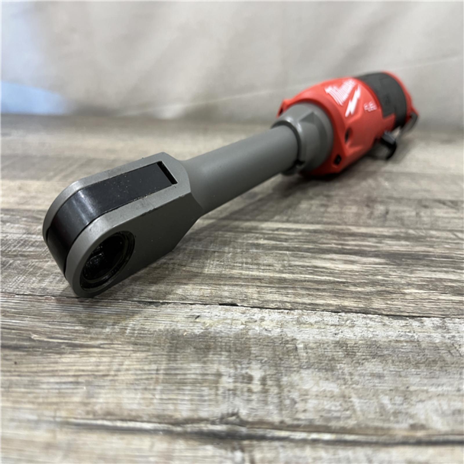 AS-IS Milwaukee FUEL INSIDER 12V Lithium-Ion Brushless Cordless 1/4 in. - 3/8 in. Extended Reach Box Ratchet (Tool-Only)