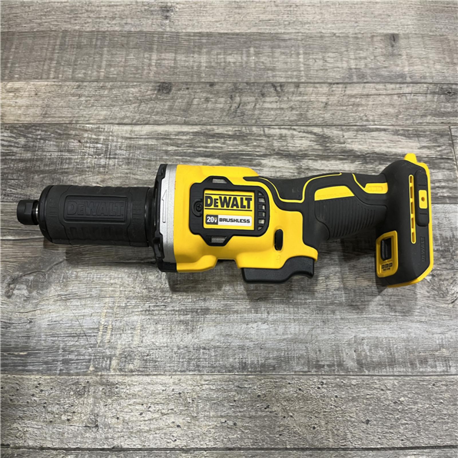 AS-IS DEWALT 20-Volt MAX XR Lithium-Ion Cordless Brushless 1-1/2 in. Variable Speed Die Grinder (Tool-Only)