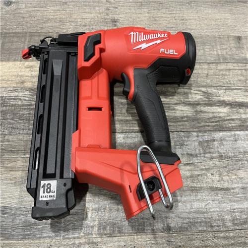 AS-IS Milwaukee FUEL 18-Volt Lithium-Ion Brushless Cordless Gen II 18-Gauge Brad Nailer (Tool-Only)