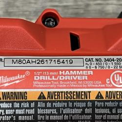 AS-IS Milwaukee FUEL 12-Volt Lithium-Ion Brushless Cordless Hammer Drill and Impact Driver Combo Kit
