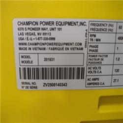 CALIFORNIA AS-IS CHAMPION PORTABLE POWER GENERATOR