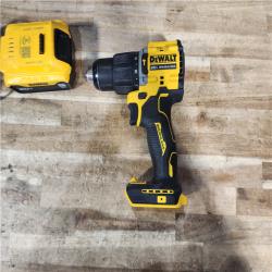 HOUSTON LOCATION - AS - IS DEWALT ATOMIC 20V Lithium-Ion Cordless 1/2 in. Hammer Drill Kit