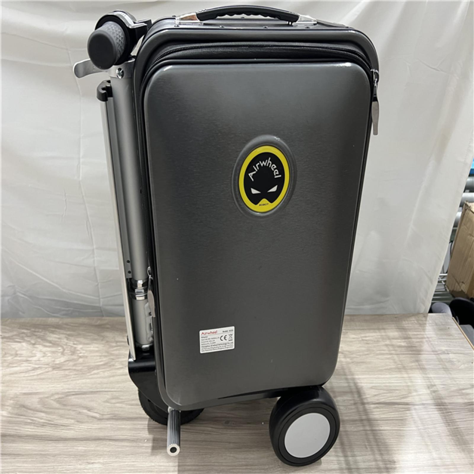 AS-IS Airwheel - SE3S Smart Rideable Carry On Suitcase Electric Luggage Scooter For Travel - Black