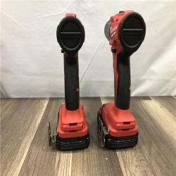 AS-IS Milwaukee 18V Lithium-Ion Brushless Cordless Compact Drill/Impact Combo Kit