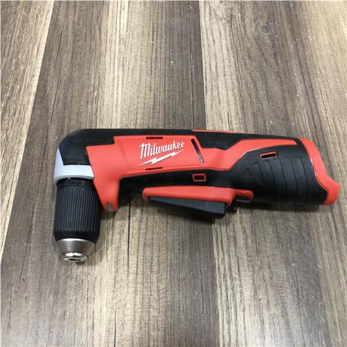 AS-IS Milwaukee M12 12-Volt Lithium-Ion Cordless 3/8 in. Right Angle Drill (Tool-Only)