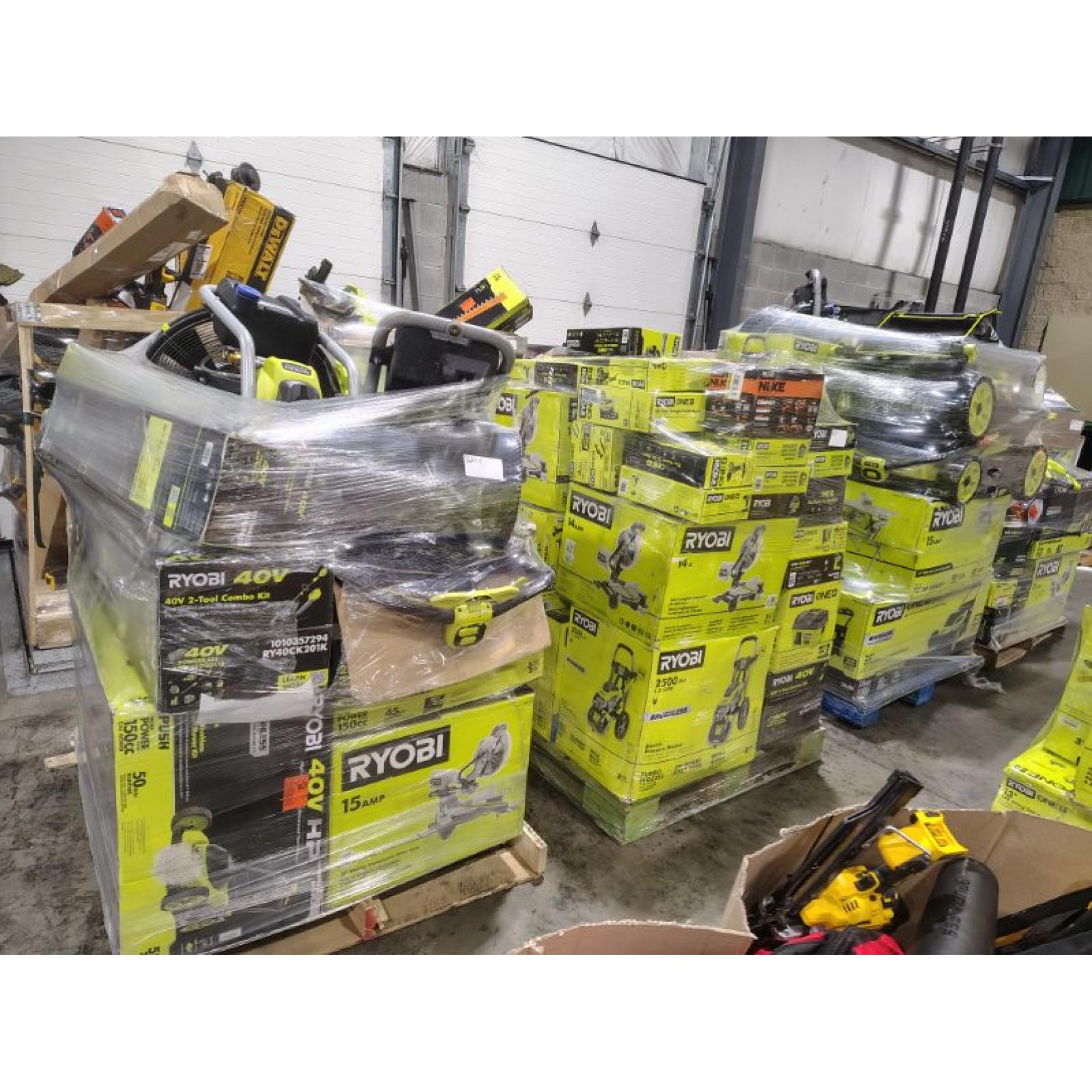 Pittston Location As-Is Power Tools Partial Truckload (11 Pallets) 8211-C