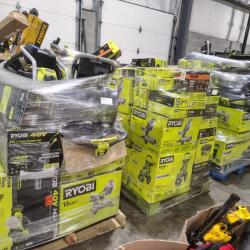 Pittston Location As-Is Power Tools Partial Truckload (11 Pallets) 8211-C