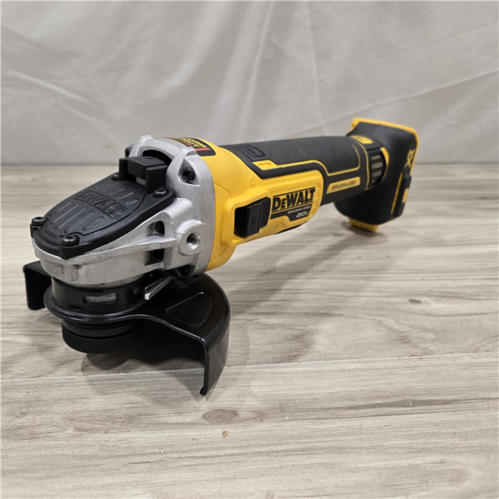 AS-IS DeWalt DCG405B 20V Max XR 4.5-Inch Small Angle Grinder (Tool Only)