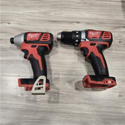 GOOD! - Milwaukee 18V Cordless 2 Tool Drill/Driver and Impact Driver Kit