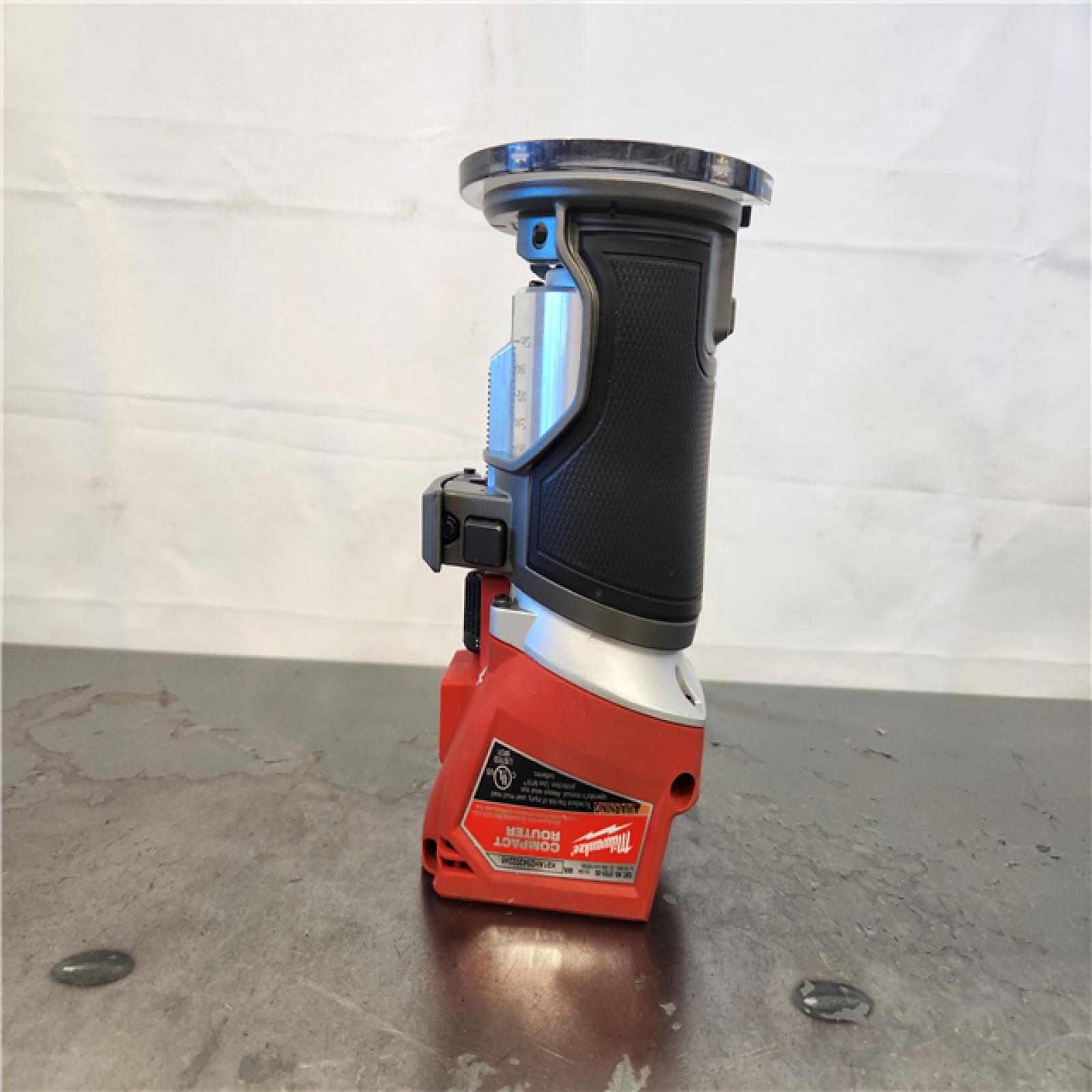 AS-IS- Milwaukee M18 FUEL Compact Router (Tool-Only)