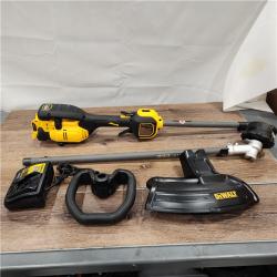 AS- IS DEWALT DCST972X1 FLEXVOLT 60V MAX Lithium-Ion Brushless Cordless Attachment Capable 17 String Trimmer