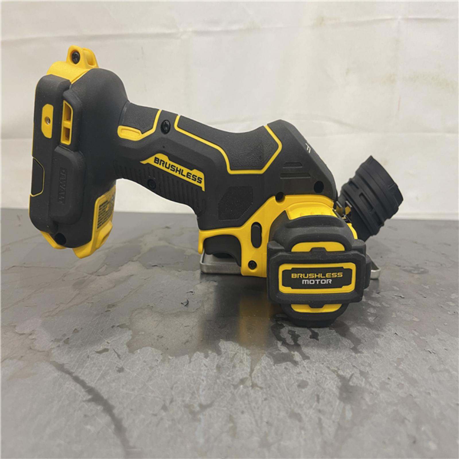 AS-IS- DEWALT 20V MAX XR Lithium-Ion Brushless Cordless 3 Cut-Off Tool (Tool Only)