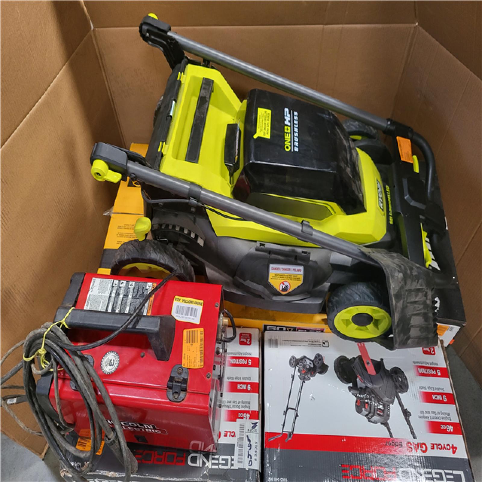 CALIFORNIA AS-IS OUTDOOR POWER EQUIPMENT