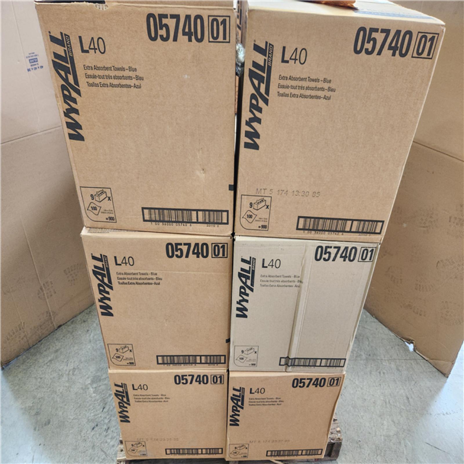 Phoenix NEW WYPALL L40 Towels  POP-UP Box  White  16-2/5 in. x 9-4/5 in.  16 Box  9 Boxes/Carton