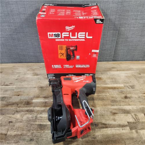 HOUSTON LOCATION - AS-IS Milwaukee M18 FUEL Coil Roofing Nailer (TOOL ONLY)