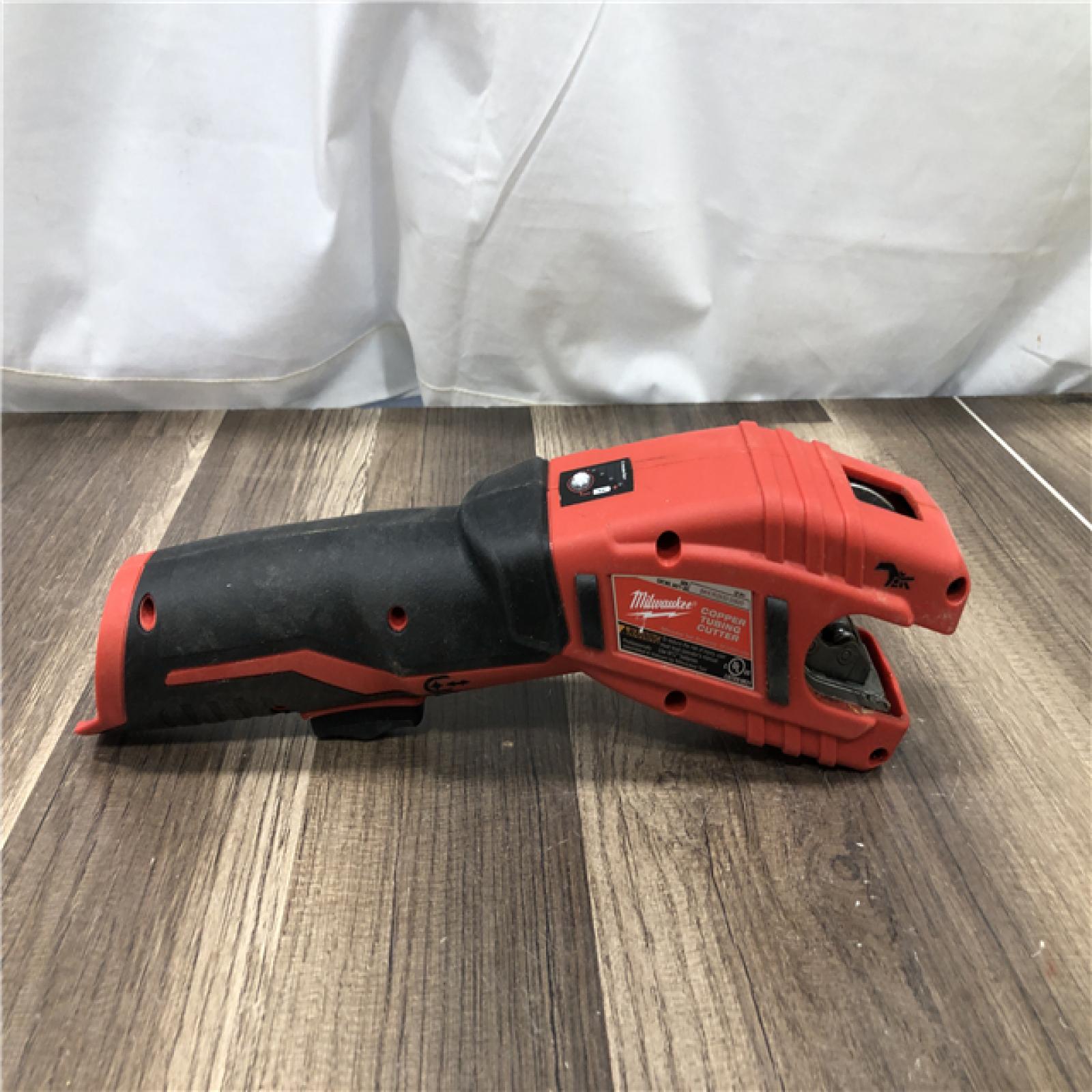 AS-IS Milwaukee 12V Lithium-Ion Cordless Copper Tubing Cutter (Tool-Only)