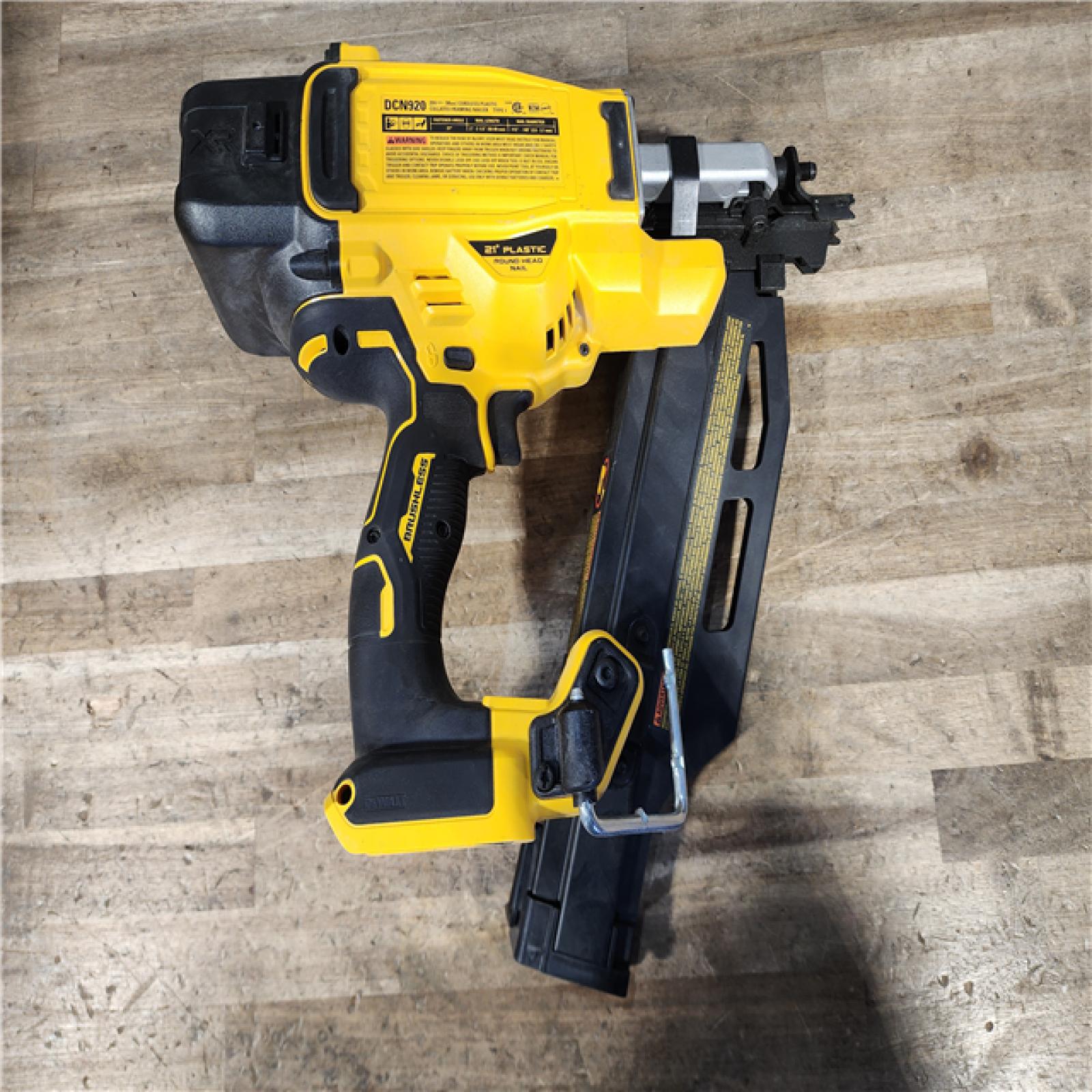 HOUSTON LOCATION - AS-IS DEWALT 20-Volt 21° Cordless Framing Nailer (Tool-Only)