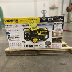 Dallas Location - NEW  Champion 201412 11500W Tri Fuel Generator