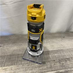 AS-IS DEWALT 20V MAX XR Cordless Brushless Fixed Base Compact Router (Tool Only)