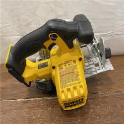 AS-IS DEWALT 20-Volt MAX Lithium-Ion Cordless 6-1/2 in. Circular Saw (Tool-Only)