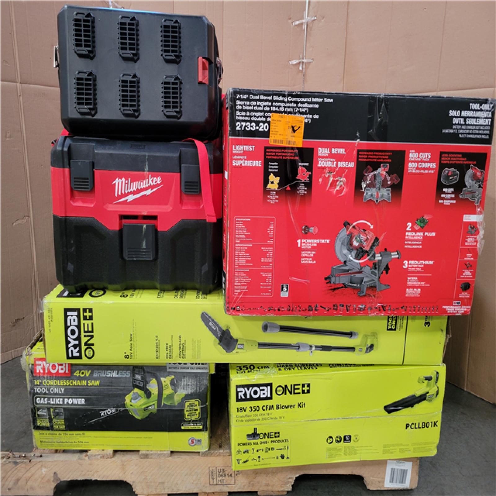 CALIFORNIA AS-IS TOOL PALLET