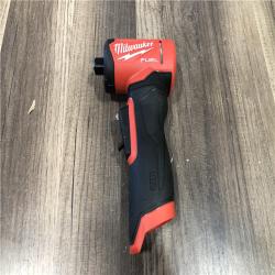 AS-IS Milwaukee  FUEL 12V Lithium-Ion Brushless Cordless 1/4 in. Right Angle Die Grinder (Tool-Only)