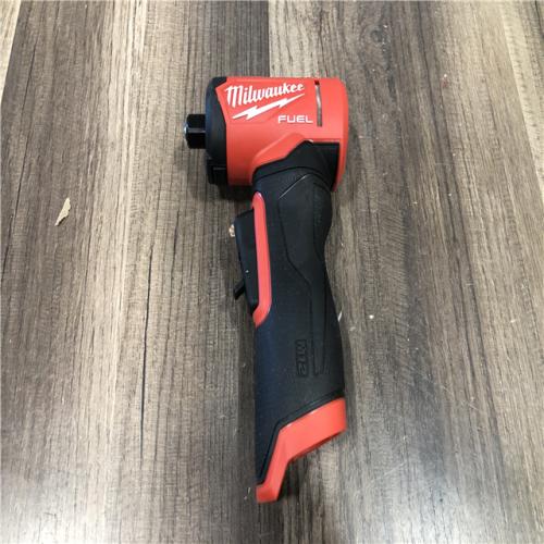 AS-IS Milwaukee  FUEL 12V Lithium-Ion Brushless Cordless 1/4 in. Right Angle Die Grinder (Tool-Only)