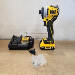 AS-IS- DeWalt ATOMIC 20V MAX Brushless Compact 1/4 in. Impact Driver Kit