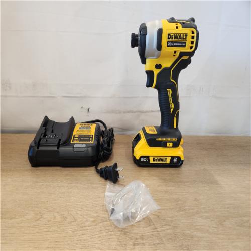 AS-IS- DeWalt ATOMIC 20V MAX Brushless Compact 1/4 in. Impact Driver Kit