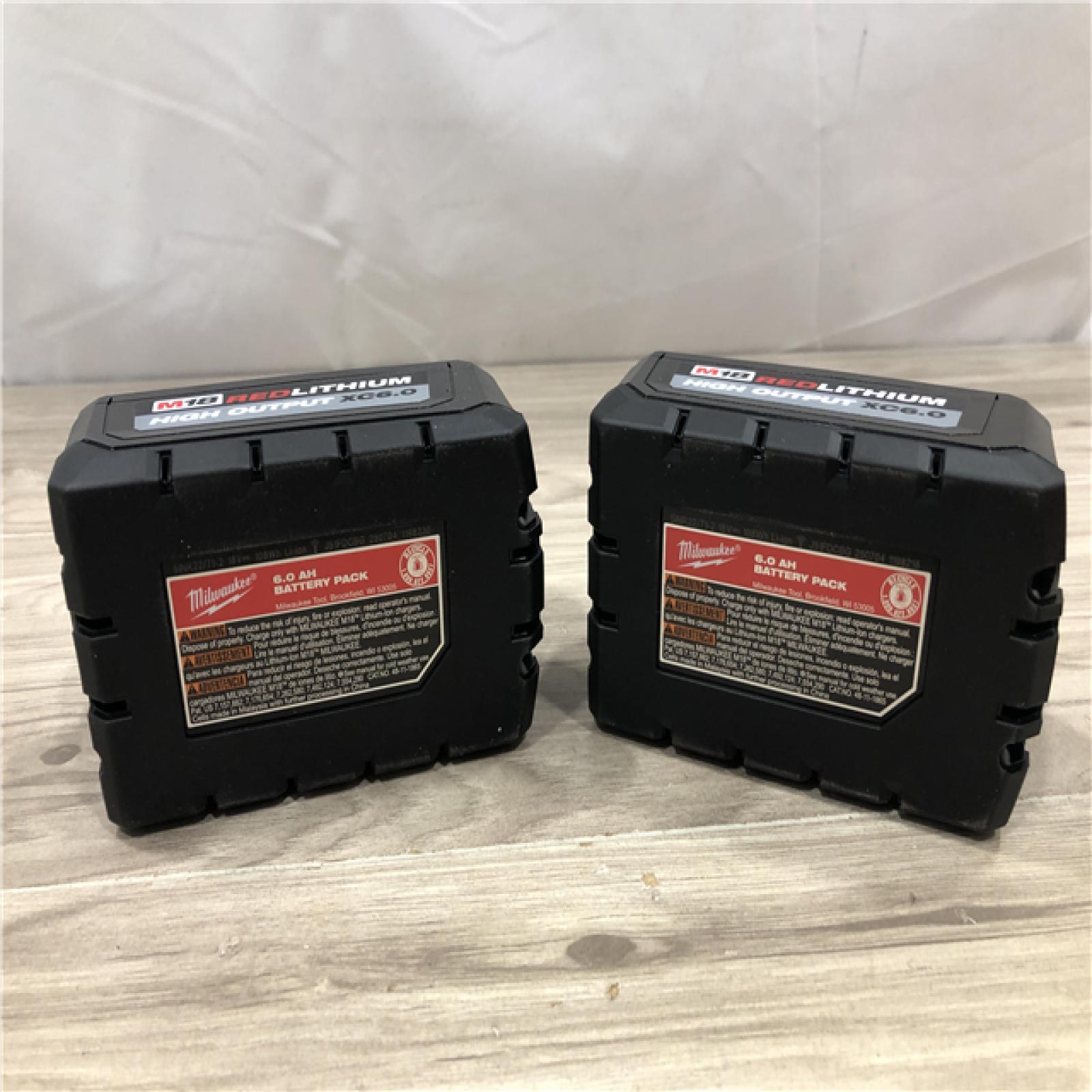 AS-IS Milwaukee 18-Volt Lithium-Ion High Output Battery Starter Kit