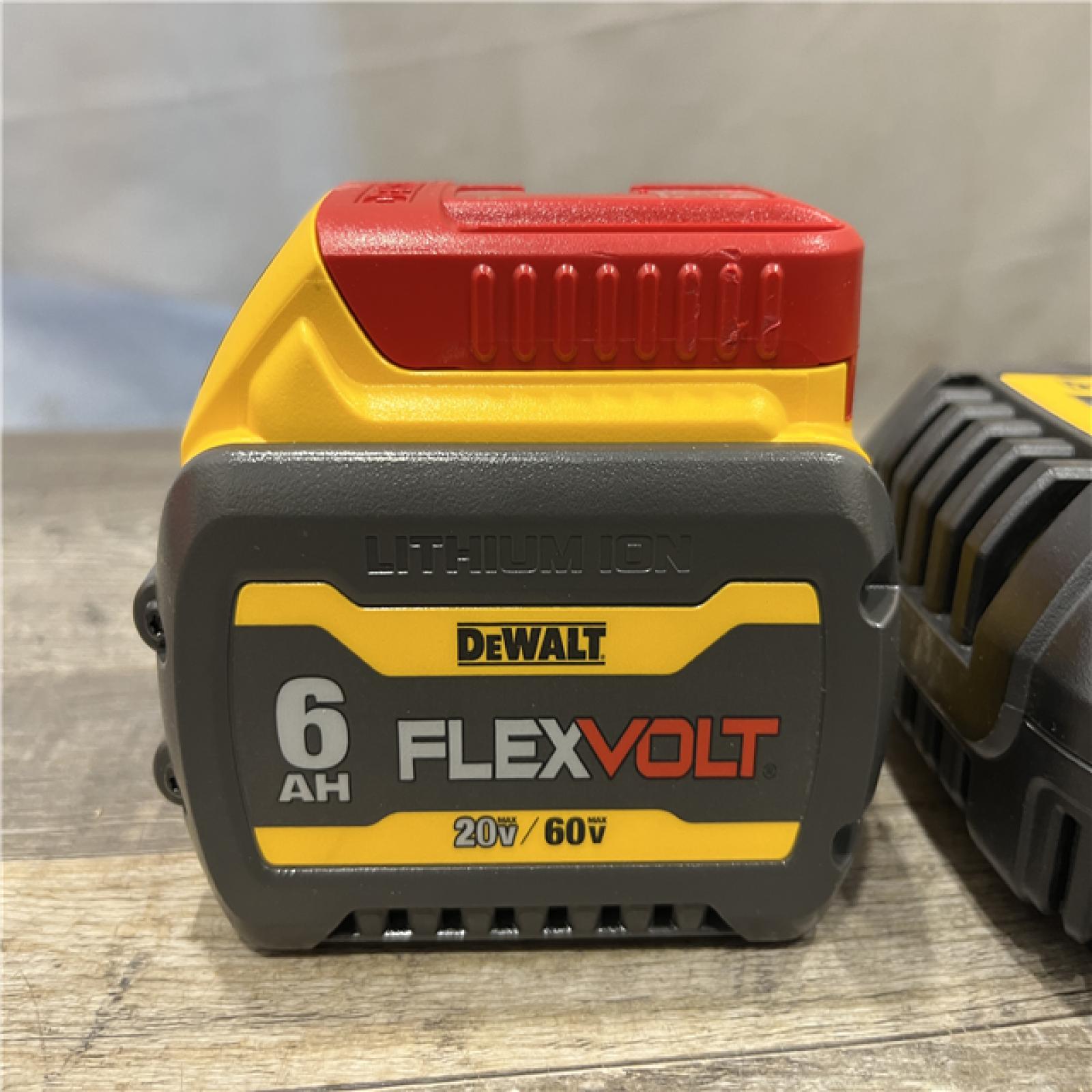 AS-IS DEWALT FLEXVOLT 20V/60V MAX Lithium-Ion 6.0Ah Battery Pack Kit